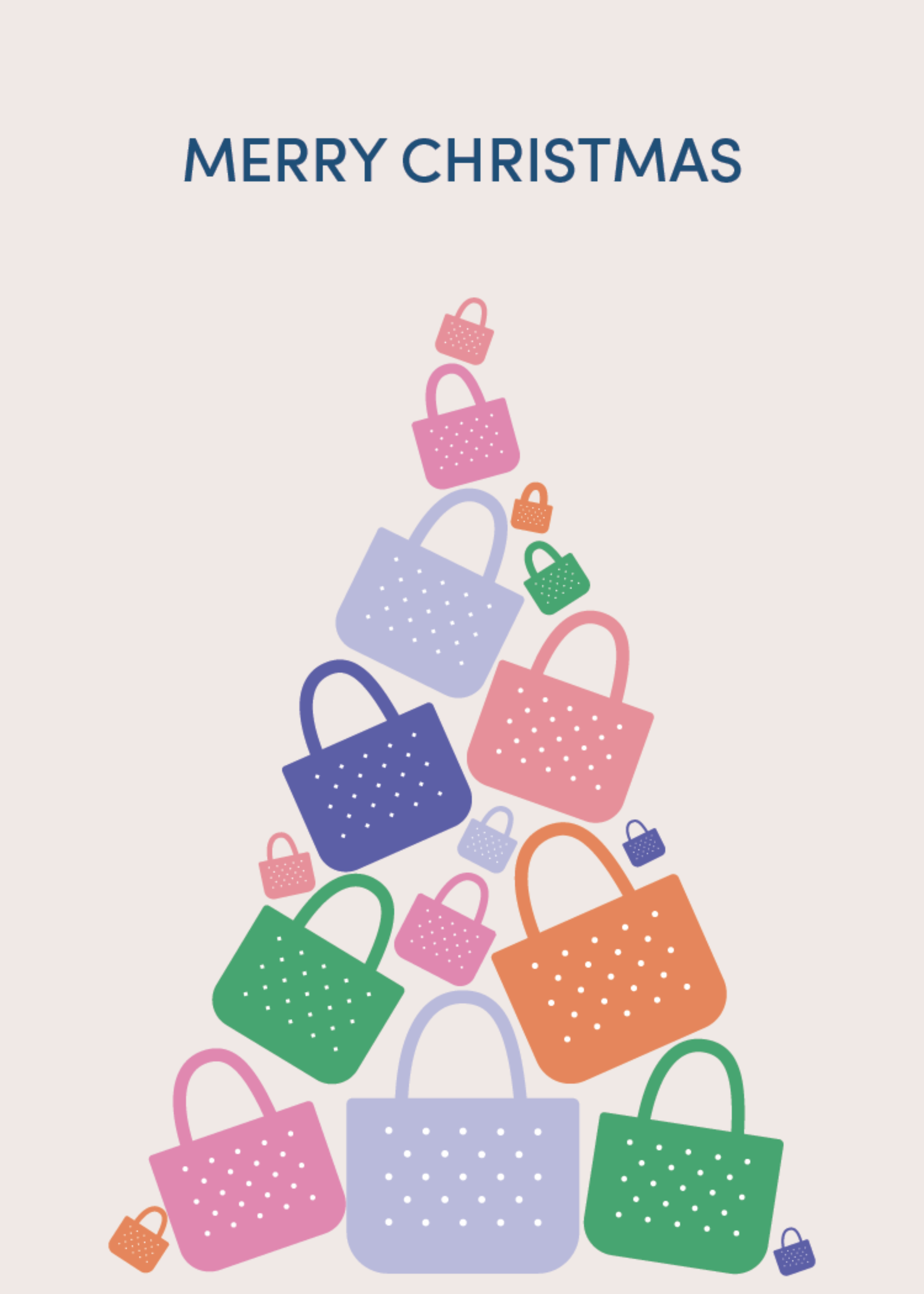 Merry Christmas Greeting Card I3
