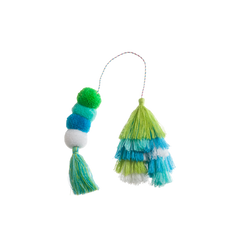 Bauble - Seaweed Double Tassel Y8