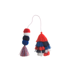 Bauble - Usa Double Tassel O2