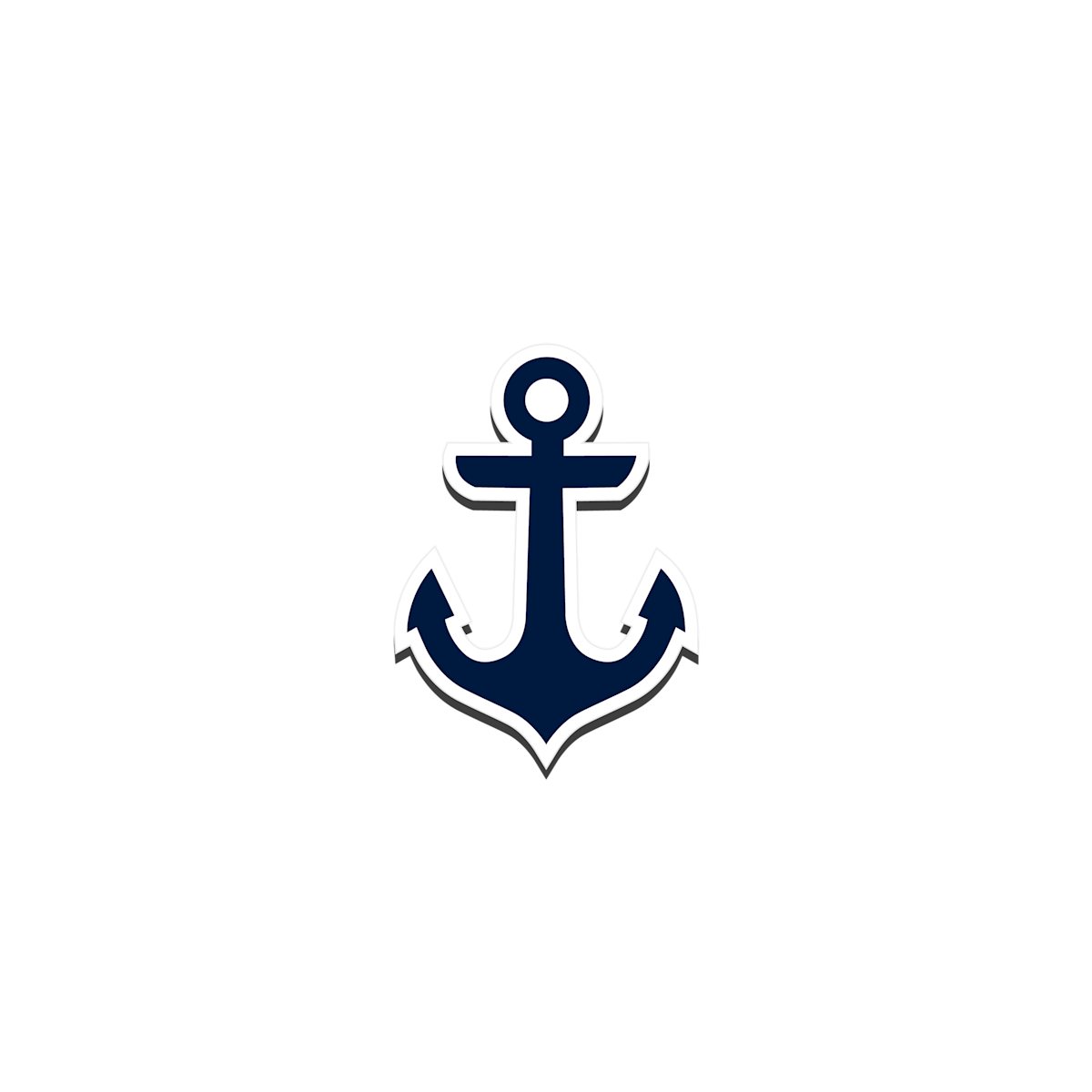 Bogg Bit - Navy Anchor O1