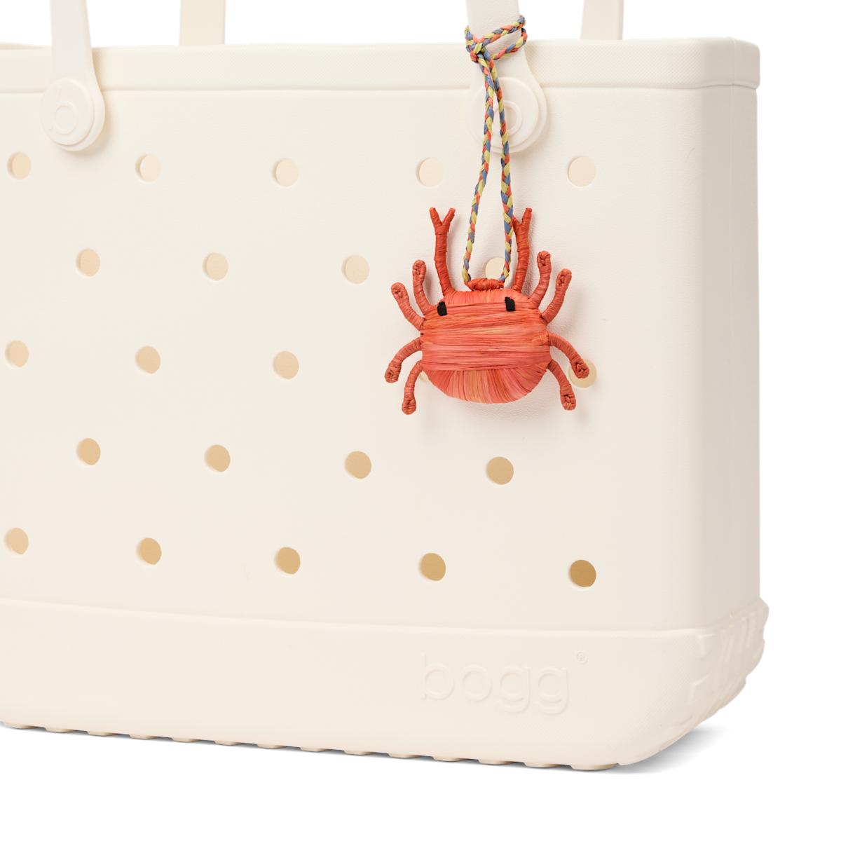 Bogg'd & Charmed - Raffia Crab H6