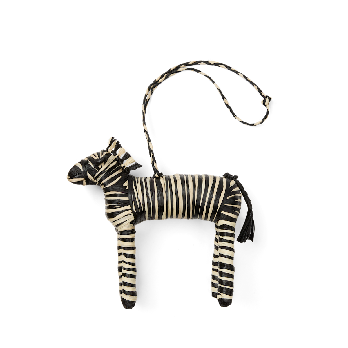 Bogg'd & Charmed - Raffia Zebra X9