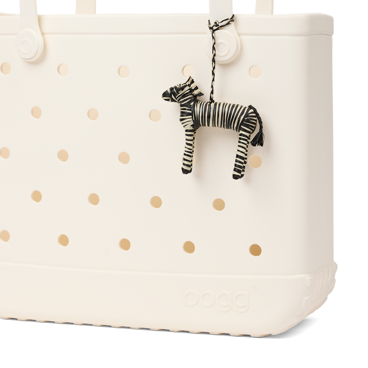 Bogg'd & Charmed - Raffia Zebra X9