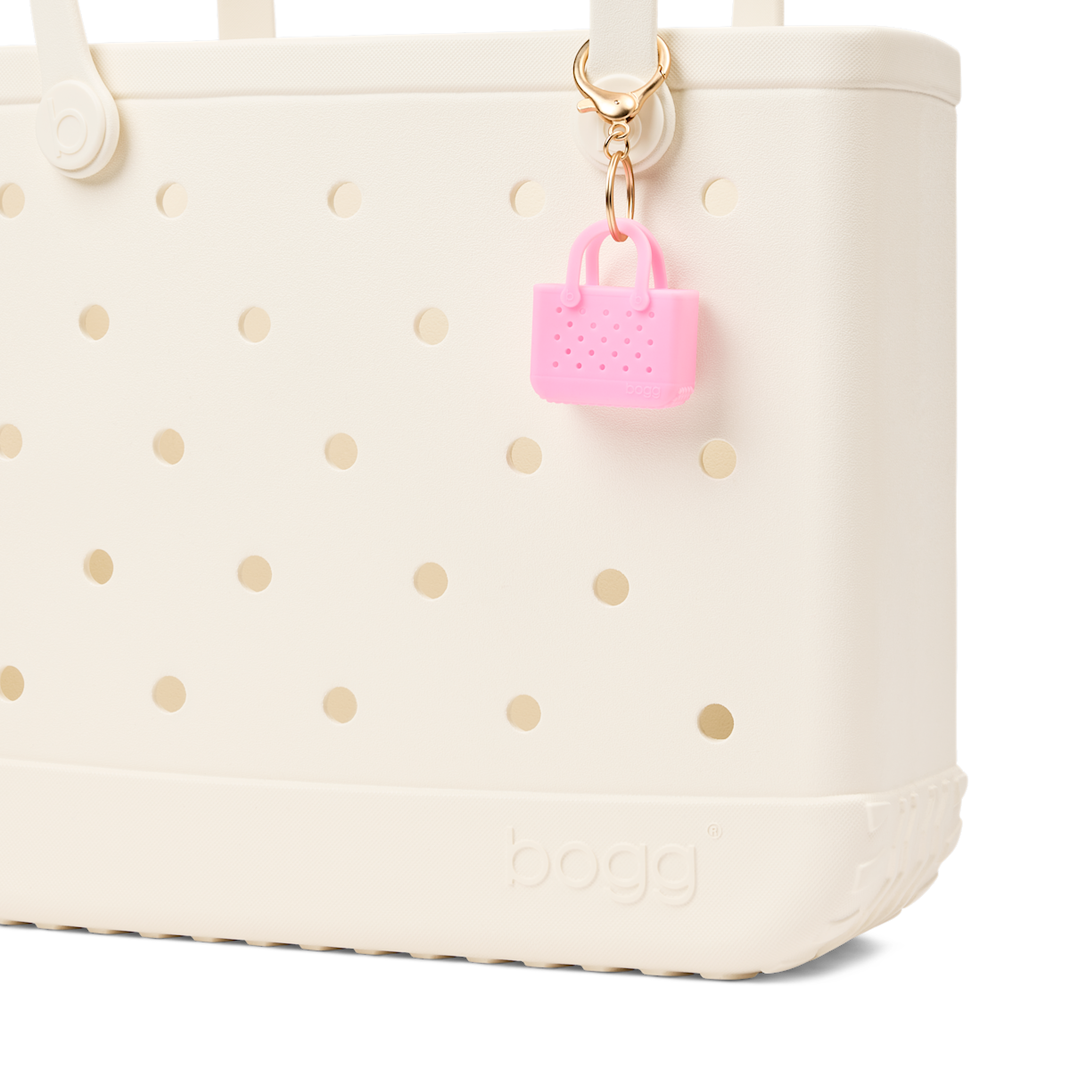 Tiny Tote Keychain - Pink Taffy N2