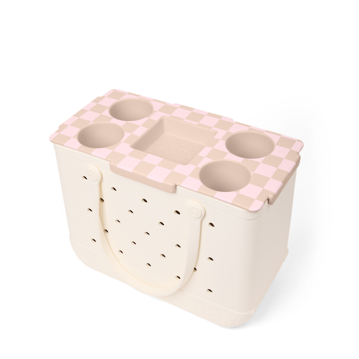 Top o' the Bogg to Ya - Checkered Linen/ Pink Marshmallow I5