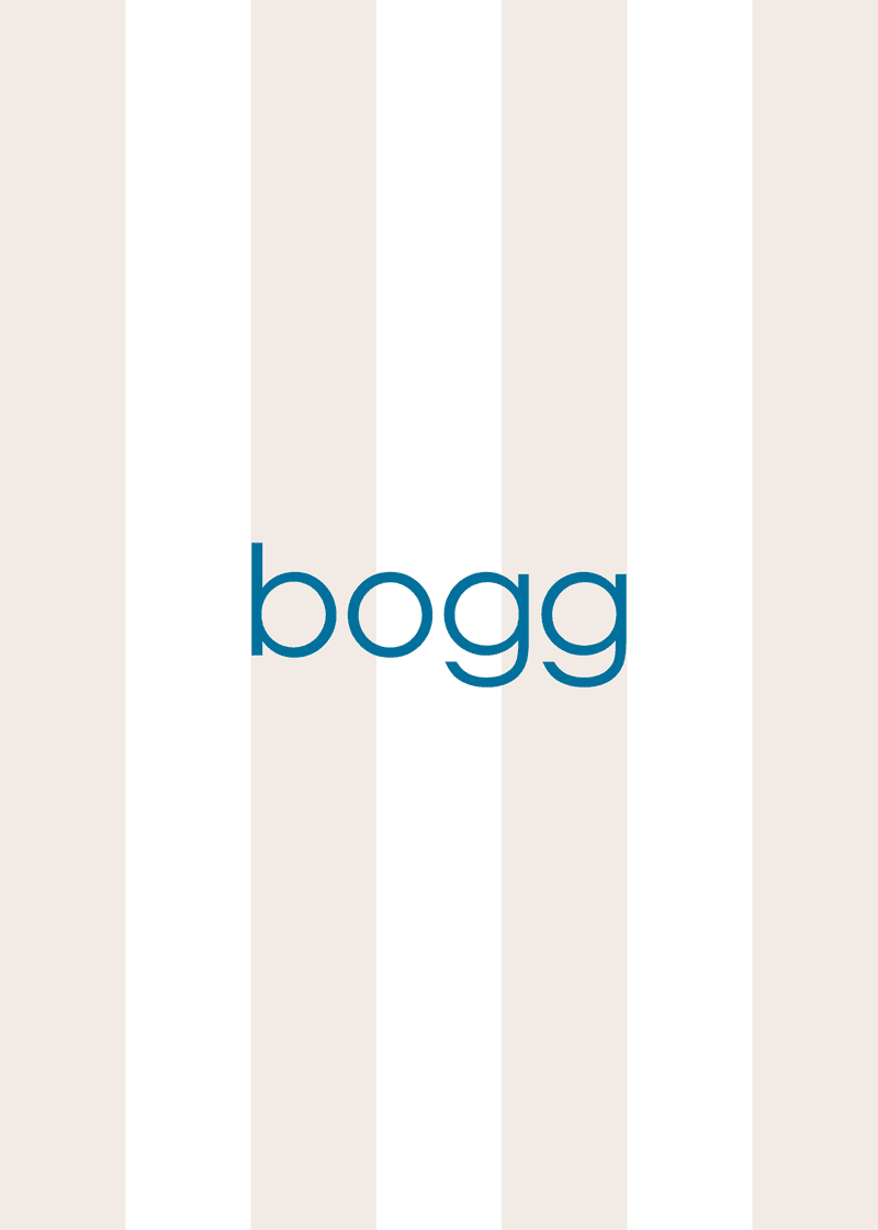 Bogg Stripes Greeting Card O1