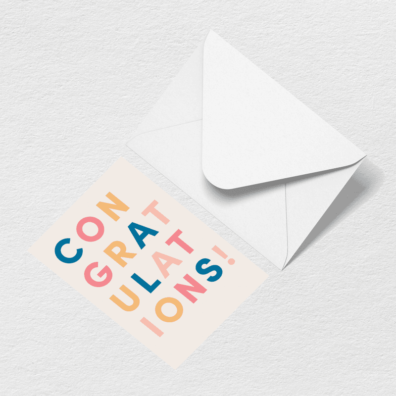 Bogg Congratulations Greeting Card L3