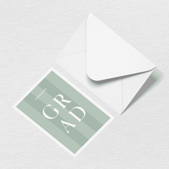 Graduation Grad Greeting Card M7