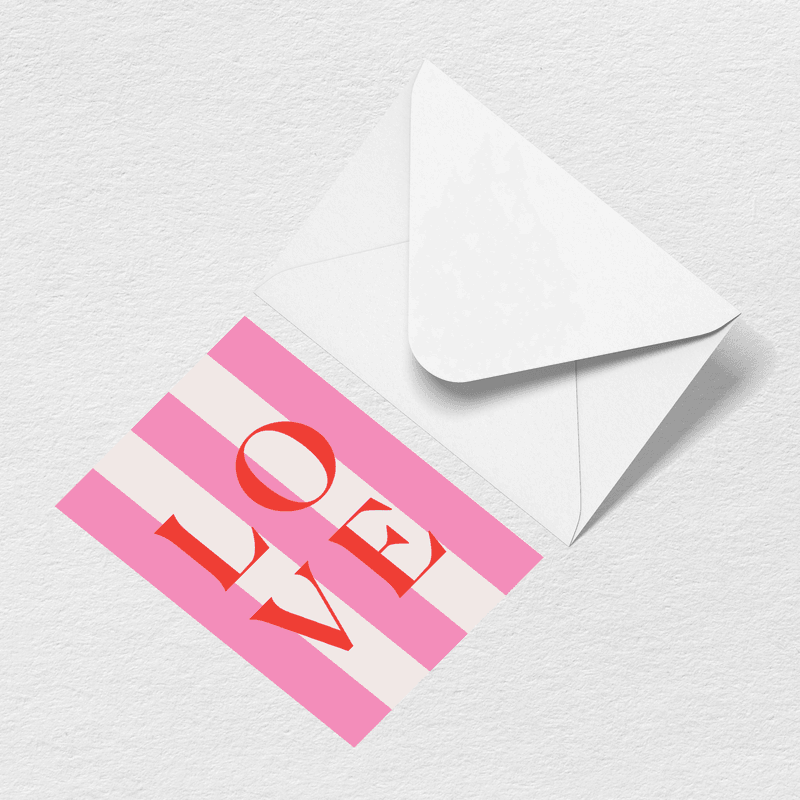 Love Greeting Card K1