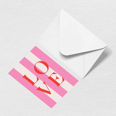Love Greeting Card K1