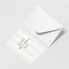 Mother's Day Stripes Greeting Card R8