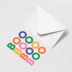 Boo Greeting Card D2