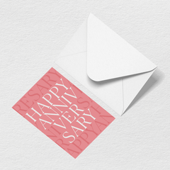 Happy Anniversary Greeting Card Y0